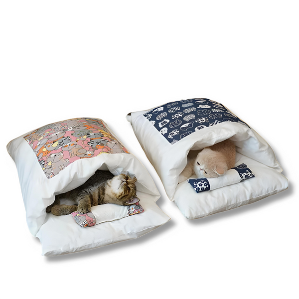 Kawaii Cats Bed