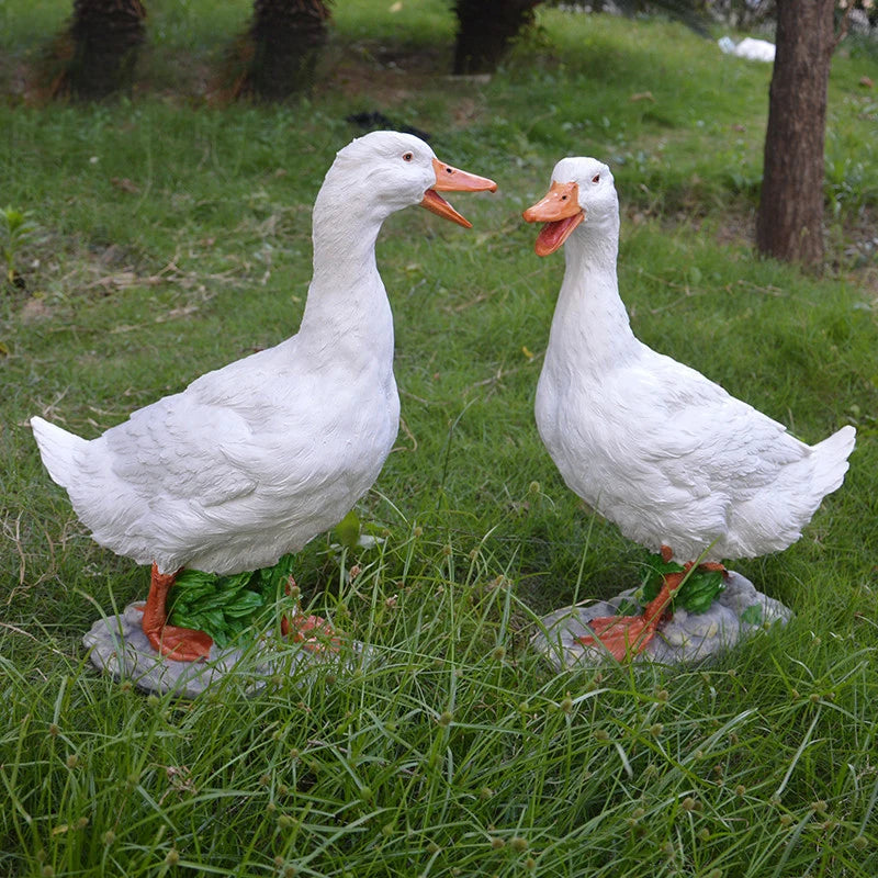 Resin Duck Figurines