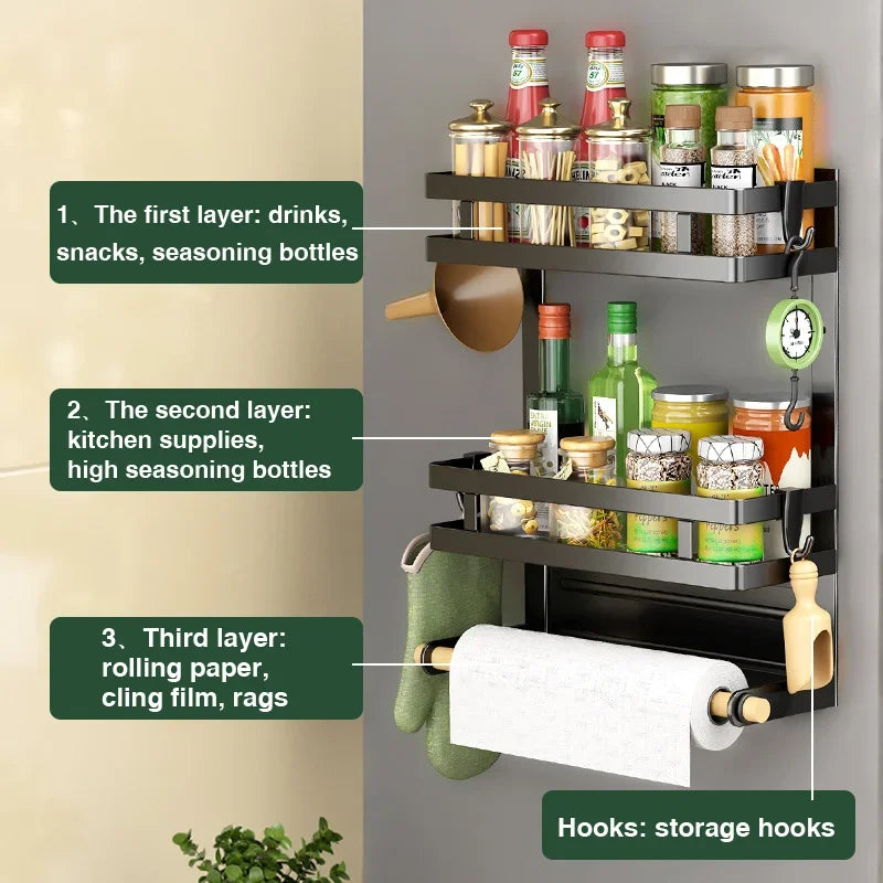 Magnetic Refrigerator Shelf