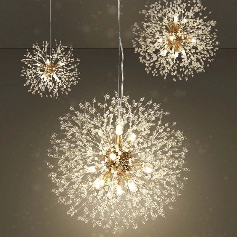 Sky Star  Crystal Pendant LED