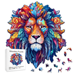 Lion Wooden Puzzle
