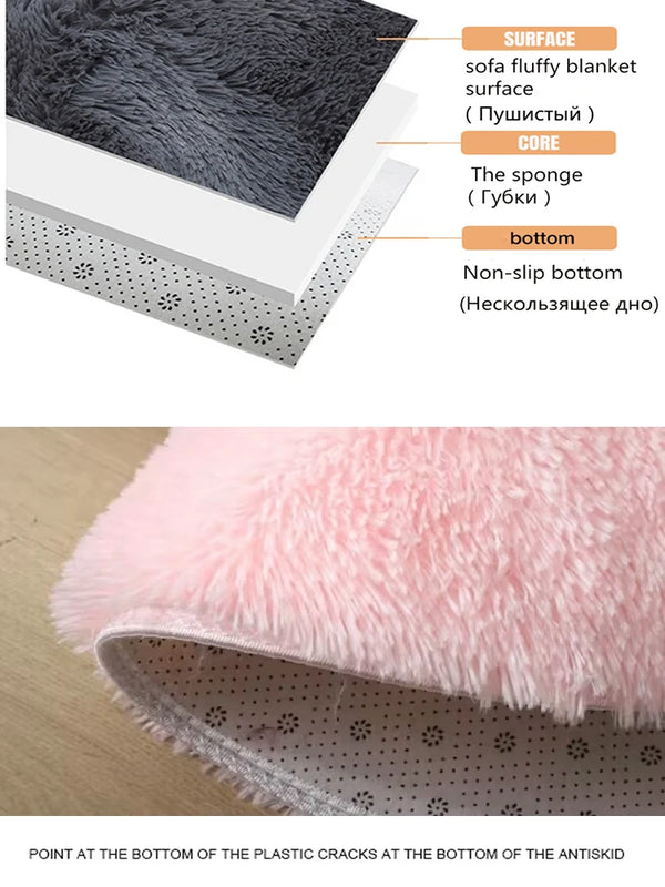 Plush Fluffy Rug