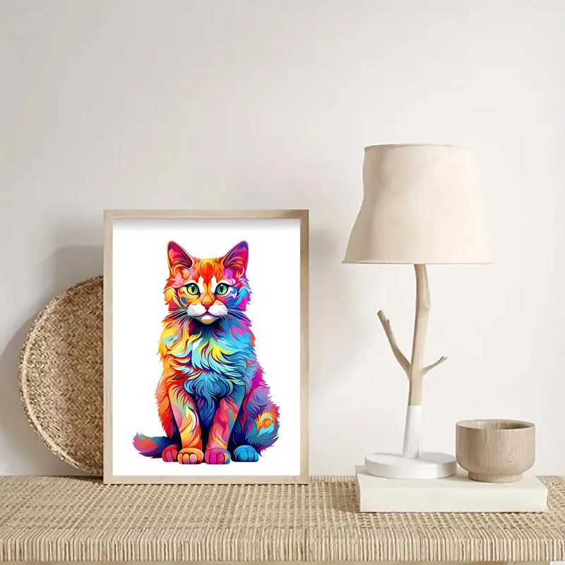 Cat Wooden puzzle